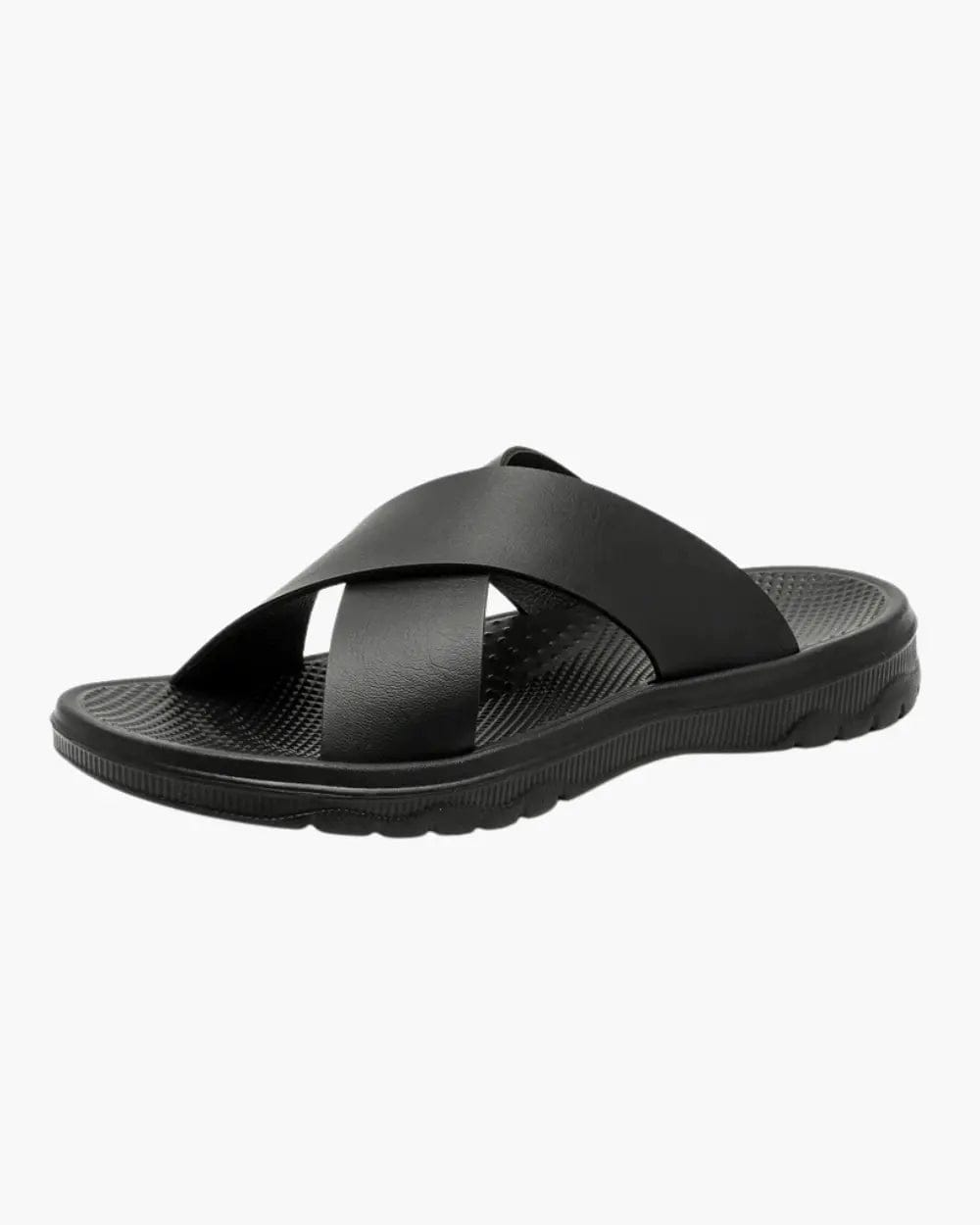 LITHUA Juoda / 38 Vistio™ | Kryžminiai Sandalai
