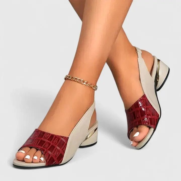 LITHUA Raudona / 36 Julie | Elegantiški sandalai