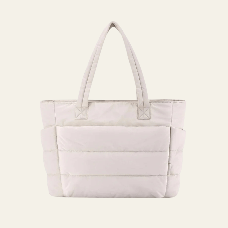 Velira Bags Balta / Reguliarus Alex Puffer Tote Krepšys