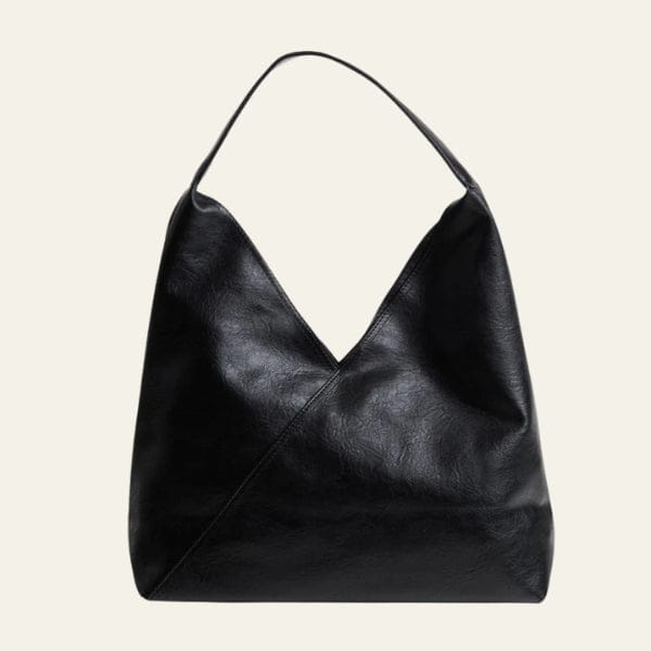Velira Bags Juoda Capri Minkštas Hobo Krepšys