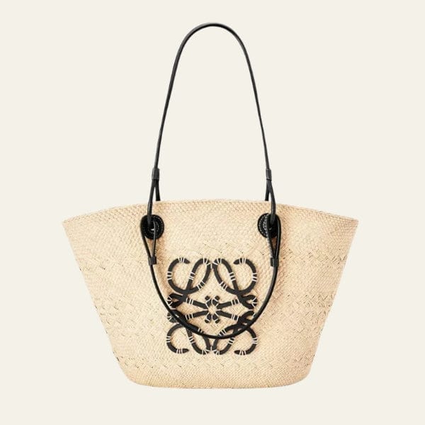 Velira Bags Juoda Mallorkos Logotipo Detalizuota Audinėta Rankinė