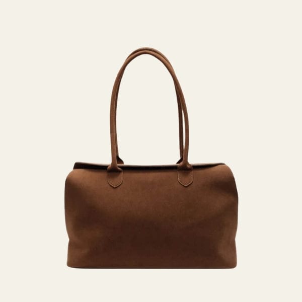 Velira Bags Ruda Siena Suede Peties Krepšys