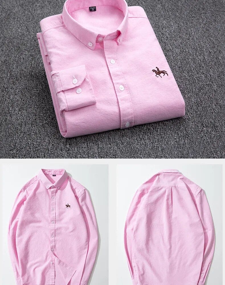 Velira Camisa Masculina Cavalins Manga Longa Vyriška ilgaamžė marškiniai Cavalins
