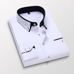 Velira Camisa Social Masculina Carino Balta / S Vyrų Socialinė Marškiniai Carino