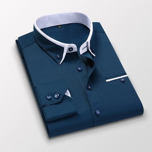 Velira Camisa Social Masculina Carino Žalia / S Vyrų Socialinė Marškiniai Carino