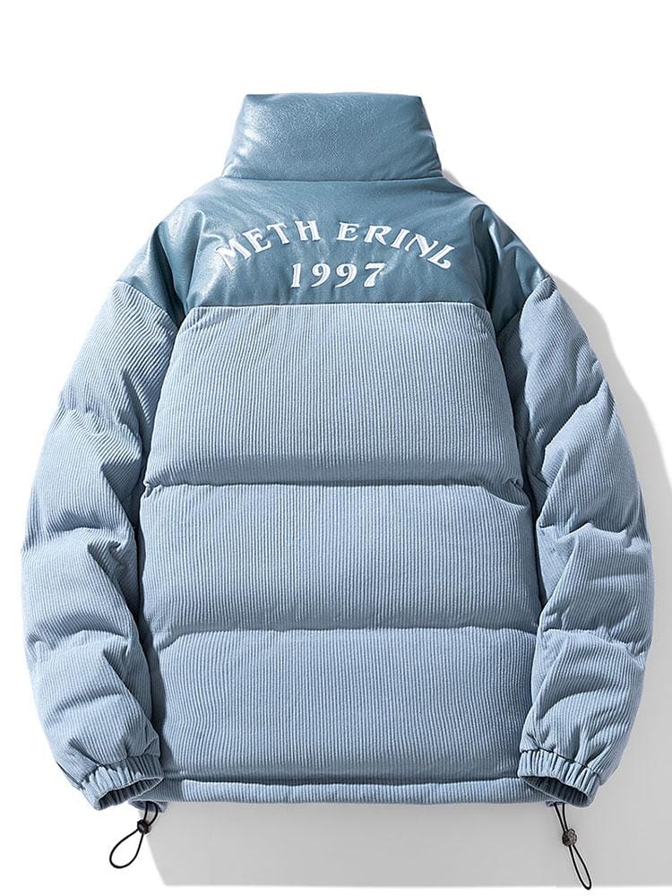 Velira Coats & Jackets Kordūroja PU Pataisytas Pūkinis Paltas
