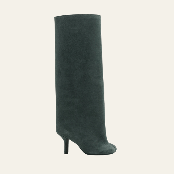 Velira Footwear Women Vienos Suede Kelių Ilgio Batai
