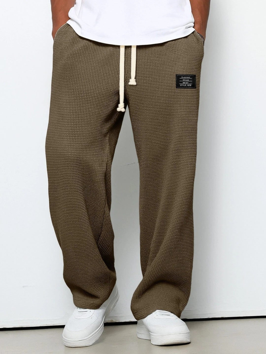 Velira Men's Pants Tamsiai Ruda / S Andrius | Patogios vyriškos kelnės