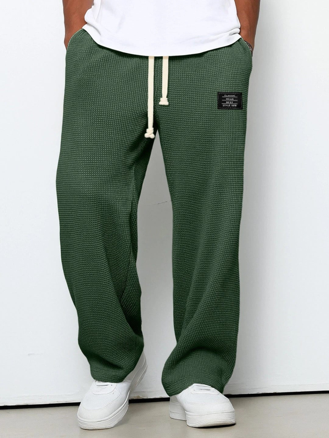 Velira Men's Pants Tamsiai Žalia / S Andrius | Patogios vyriškos kelnės