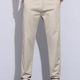 Velira Pants Elastinga Juosmens Tiesios Kojuos Kelnės