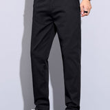 Velira Pants Elastinga Juosmens Tiesios Kojuos Kelnės