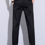 Velira Pants Elastinga Juosmens Tiesios Kojuos Kelnės