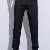 Velira Pants Elastinga Juosmens Tiesios Kojuos Kelnės