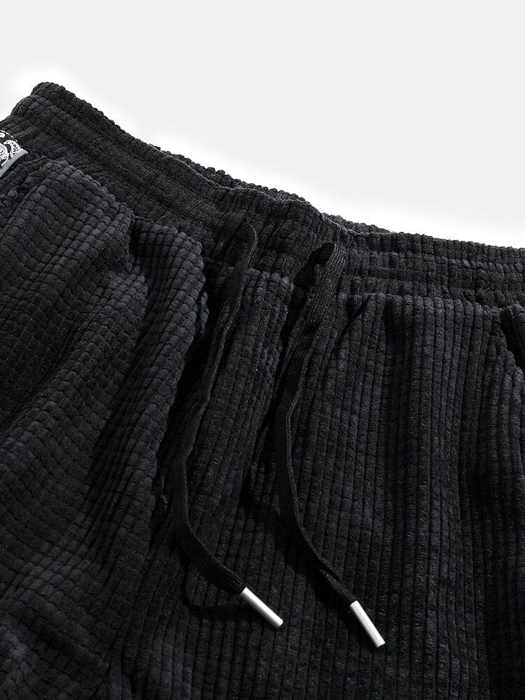 Velira Pants Šviesos džinsinio audinio paisley rašto kelnės