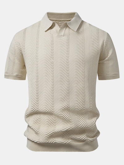 Banga Johnny Apykaklės Megztas Polo