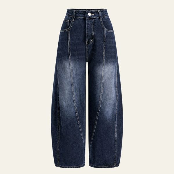 Velira Trousers & Bottoms Women Mėlyna / S Arlen Plati Kojų Džinsai