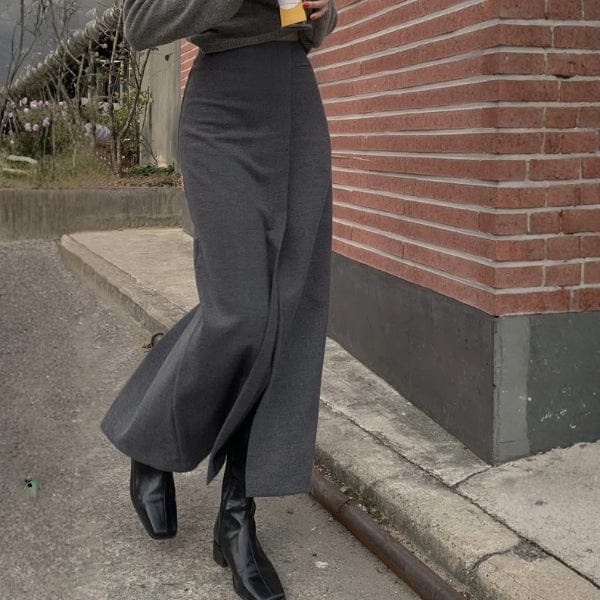 Velira Trousers & Bottoms Women Milano Maxi Sijonas su Priekiu