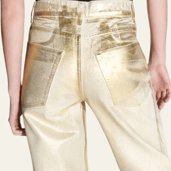 Velira Trousers & Bottoms Women Milano Metalinės Džinsai