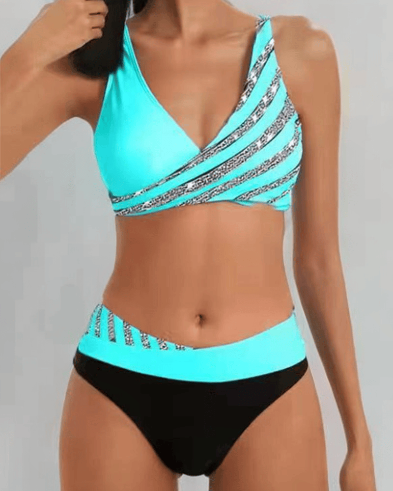 Velira Žalsvai mėlyna / XS Candela™ | Bikini su šiltais atspalviais